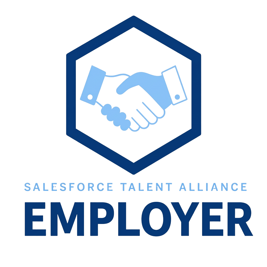 Salesforce Talent Alliance Employer badge